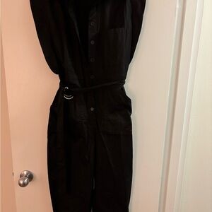 Maria Cher Black Jumpsuit
